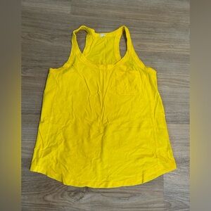 J. Crew Bright Yellow Women's Tank Top